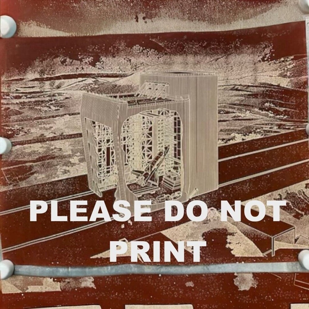 ephemera space launching pad shuttle‎ 1984 photo artist rendition Landenburg AFB